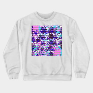 Glitch splatter Crewneck Sweatshirt